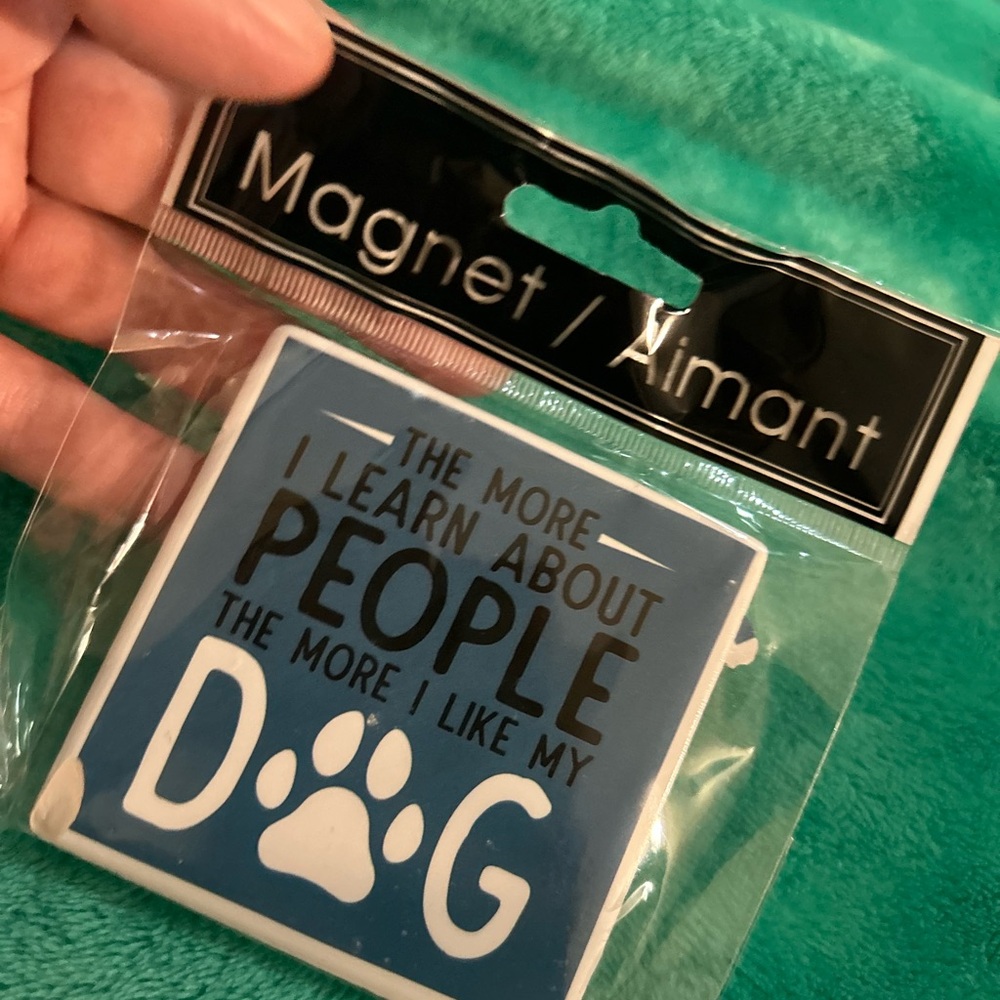 Blue Dog Magnet